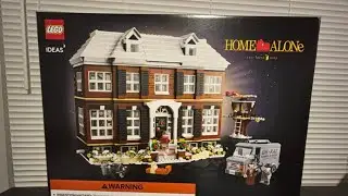 Unboxing building and reviewing home alone, Lego set ￼