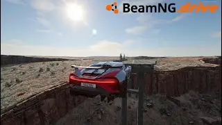 Can This Car Cross a Broken Bridge?! Impossible Challenge | BeamNG Drive