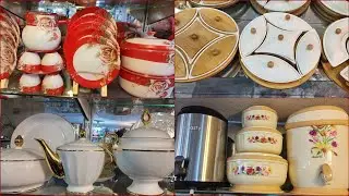 Branded Glassware Crockery Wholesale Market Gujranwala/Melamine DinnerSet/DryFruitTray,TeaSet,Hotpot