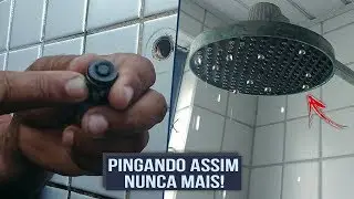 ACABE DE VEZ COM CHUVEIRO PINGANDO FAZENDO ISSO