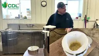 Gravity Filtering | Orlon bag Demo | Jim Adamski