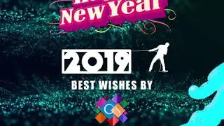 Happy New Year 2019 | Oceans Shades | Motion Graphic | Indore