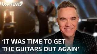 Robbie Williams on the 90s, fatherhood, and his new Beatles-beating album | ITV News