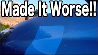 The Reason You Can't Just Vinyl Wrap Over Imperfections