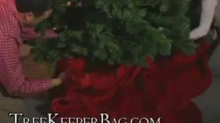 Upacking Your Christmas Tree with TreeKeeper Bag