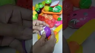 Satisfying with Unboxing Cutting Vegetables, Fruits, Pizza, Egg, Fish Toys Review | ASMR