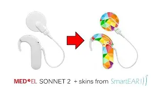Installing a SmartEar skins on a MED-EL Sonnet 2 audio processor (subtitles ENG, DE, ES)