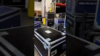 What our AV warehouse looks like before a show! #event #audiovisual #warehouse