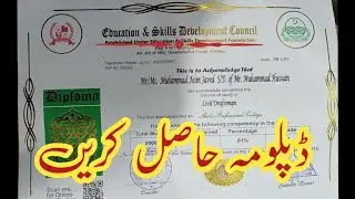 Professional Education & Skill Development Council - Send to Students Certificate