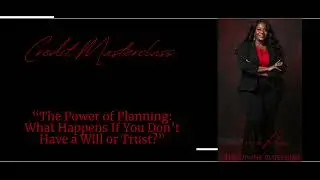 Credit Masterclass The Power of Planning