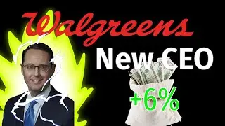 WBA Stock - WALGREENS Update, Earnings, New CEO - Stock UP 6%