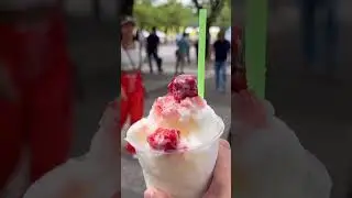 Strawberry shake/halo halo #shorts #youtubeshorts #shortvideo
