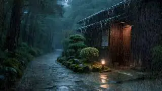 Anxiety at night &ndash; Relaxing rain sound &ndash; Rain outside safe home &ndash; Peace returns 🌙🌿
