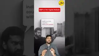 GDP growth vs capita income #ytshorts #india #rupee #growth #gdp #facts #yt #shortsfeed #property