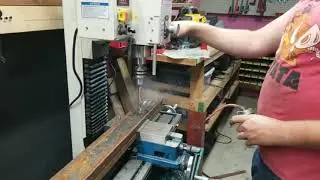 Forney Easy weld 140mp stick welding on the trommel feeder 7018 and 6011 let's go find some gold!!