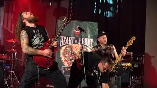 Heart of Chrome mit  Ain&acute;t got the Blues live am 09.10.21 beim Upper Saw Festival