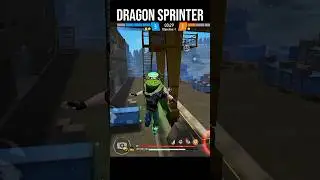 DRAGON SPRINTER TRICK 😱 Free Fire New Dragon In cs Rank #shorts #gaming
