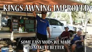 KINGS AWNING IMPROVED with mods we made it better