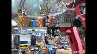 Automatic PU pouring machine