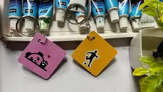 Handmade Keychains | Mdf keychain | DIY keychain at home | Make Your Own Keychain |
