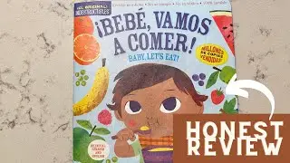 Honest Review Indestructibles Chew Proof Washable English & Spanish Book for Babies and Toddlers