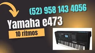 Paquete de 10 ritmos cristianos los m&aacute;s buscados Yamaha e473 ew425 e383