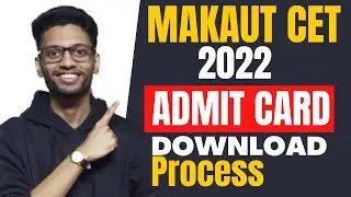 makaut cet 2022 admit card
