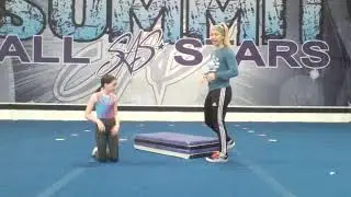 04 16 Tumbling for Dancers Kip Ups, Floor Work, Improving your BHS Step Out Coach Leslie