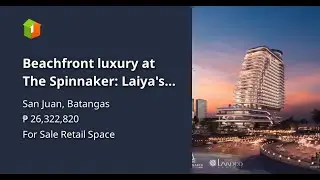 Beachfront luxury at The Spinnaker: Laiya's premium condo development