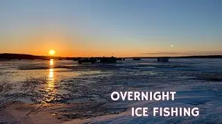 ICE Fishing The Missouri RIVER