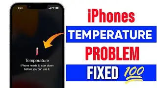 How To Fix iPhone Temperature Warning | iPhone Needs To Cool Down Before You Can Use it | Fix iPhone