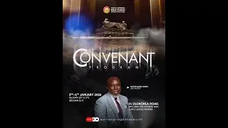 CONVENANT PROGRAMME 2026 || CROSSING INTO GLORY || PASTOR DANIEL ARIEKO || 3RD JANUARY 2026