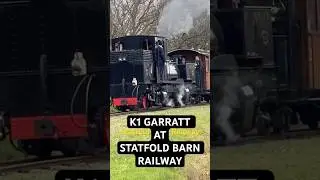 K1 Garratt at Statfold Barn Railway #statfoldbarnrailway #narrowgauge #livesteam #shorts