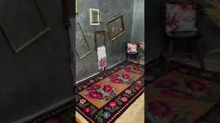 Our traditionally decorated house, countryside Oltenia (South Romania)