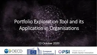Innovation Portfolio Exploration Tool | OECD OPSI Webinar | 13 Oct 2020