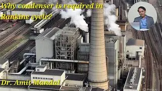 Why do we need a condenser in thermal power plant or  Rankine cycle?