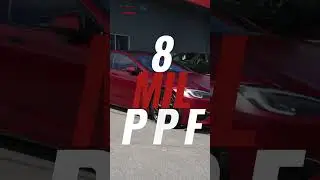 Обновление модели S Plaid 2025 года &mdash; красный атлас &mdash; XP Retro Matte PPF