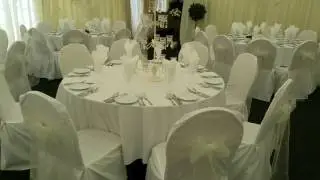 Wedding Chair Covers at the  White Heather Caenby Corner Caistor Grammar 6th Form Ball