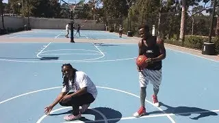 INTENSE HALF COURT SHOOTOUT COMPETITION VS. CashNasty, DDG, Mega Mqueen & MORE