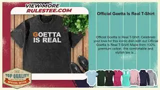 Official Goetta Is Real T-Shirt