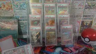 My Pok&eacute;mon Journey Begins! Showing My Graded Slabs + INSANE Journey Together Pulls!
