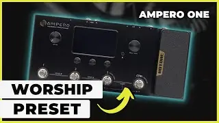 Hotone // Ampero mp80-100 // Preset Worship (criando do zero - ampero editor)