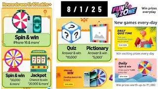 Amazon Quiz Answers Today 8 January 2025 | Amazon Quiz Today | Amazon Daily Quiz Answers Today 8 Jan