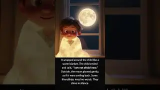The Child Who Talked to the Moon 🌙✨ |  Simple English Story #justspeakenglish #speakconfidentenglish
