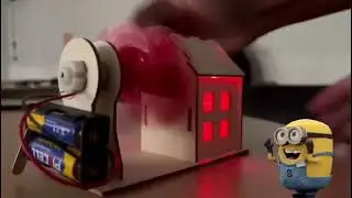 STEM Kit (Wooden Wind Turbine House)