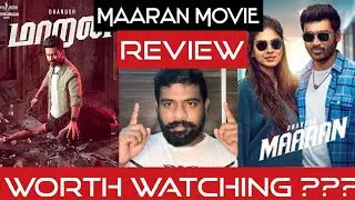 Maaran Movie Review in Tamil by The Fencer Show | Worth Watching ???