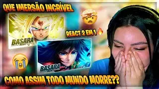 Fúria Saiyajin | Gohan (Dragon Ball Z) e Águas Passadas | Giyu Tomioka | Basara - [REACT/ ANÁLISE]