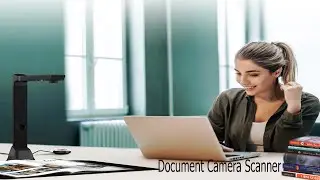 Auto Flattening Foldable Portable Document Camera Scanner Review 2021