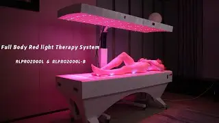 RLPRO2000L+RLPRO2000L-B Full Body Red Light Therapy System