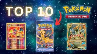 The 10 Most EXPENSIVE XY Evolutions Pok&eacute;mon Cards 🔥 #top10 #pokemon #xyevolutions #charizard